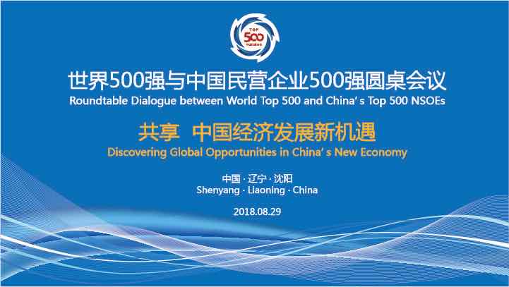廊坊世界500強與中國民營企業(yè)500強圓桌會議在沈召開